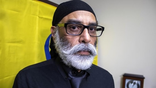 Khalistani leader Gurpatwant Singh Pannun. (AP/FILE)