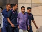 Delhi chief minister and AAP convenor Arvind Kejriwal at the Rouse Avenue court in New Delhi. Delhi chief minister and AAP convenor Arvind Kejriwal at the Rouse Avenue court in New Delhi.
