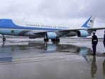 White Correspondents' Association reminded the journalists via an email that stealing items from Air Force One was prohibited. White Correspondents' Association reminded the journalists via an email that stealing items from Air Force One was prohibited.