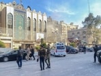 Smoke rises after what the Iranian media said was an Israeli strike to a buidling close to the Iranian embassy in Damascus, Syria April 1, 2024. 