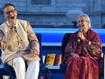 Jerry Pinto and Shanta Gokhale sharing their translations of the poetry of Tukaram