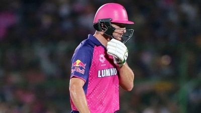 Josh Buttler after being dismissed cheaply. (ANI) Josh Buttler after being dismissed cheaply. (ANI)