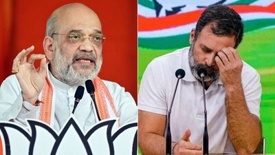 Union home minister invoked Emergency declared by Indira Gandhi to attack her grandson Rahul. Union home minister invoked Emergency declared by Indira Gandhi to attack her grandson Rahul.