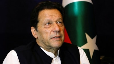 Former Pakistani Prime Minister Imran Khan. (Reuters)