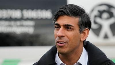 Britain's prime minister Rishi Sunak. (AFP) Britain's prime minister Rishi Sunak. (AFP)