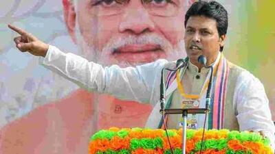 Biplab Kumar Deb. (File) Biplab Kumar Deb. (File)