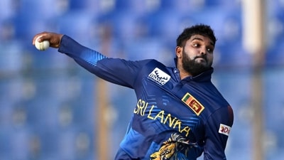Wanindu Hasaranga might miss IPL 2024 due to injury. (AFP)