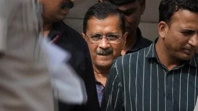 Delhi chief minister and AAP convenor Arvind Kejriwal at Rouse Avenue Court. (PTI file) Delhi chief minister and AAP convenor Arvind Kejriwal at Rouse Avenue Court. (PTI file)