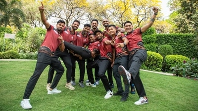 A candid moment with some of the members of India men's hockey team (L-R) Abhishek, Gurjant Singh, Manpreet Singh, Vivek Sagar, Harmanpreet Singh, Mandeep Singh, PR Sreejesh, Nilakanta Sharma, and Krishan Pathak. (Photo: Raajessh Kashayp/HT) A candid moment with some of the members of India men's hockey team (L-R) Abhishek, Gurjant Singh, Manpreet Singh, Vivek Sagar, Harmanpreet Singh, Mandeep Singh, PR Sreejesh, Nilakanta Sharma, and Krishan Pathak. (Photo: Raajessh Kashayp/HT)