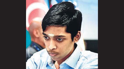 India's Rameshbabu Praggnanandhaa (AFP) India's Rameshbabu Praggnanandhaa (AFP)