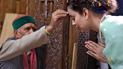 Jairam Thakur expressed his support for Kangana Ranaut, emphasizing the state's enthusiasm for the BJP. (PTI) Jairam Thakur expressed his support for Kangana Ranaut, emphasizing the state's enthusiasm for the BJP. (PTI)