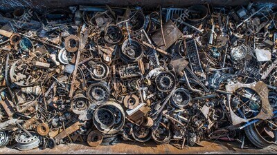 Railway scrap. (Pic for representation)