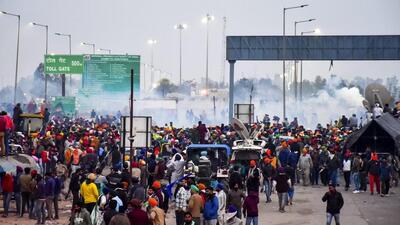 Shubh Karan, a native of Bathinda, was killed and several police personnel were injured in clashes at Khanauri on the Punjab-Haryana border on February 21. (HT photo) Shubh Karan, a native of Bathinda, was killed and several police personnel were injured in clashes at Khanauri on the Punjab-Haryana border on February 21. (HT photo)