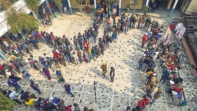 The Modi government claims that in the Lok Sabha elections 2024, the National Democratic Alliance (NDA) is likely to win over 400 seats, with the BJP alone expected to win over 370 seats. (PTI) The Modi government claims that in the Lok Sabha elections 2024, the National Democratic Alliance (NDA) is likely to win over 400 seats, with the BJP alone expected to win over 370 seats. (PTI)