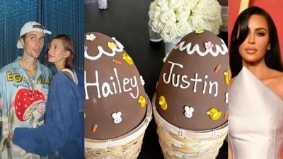 Justin Bieber and Hailey celebrating Easter (Pic credit: Hailey Bieber Instagram, X (twitter))