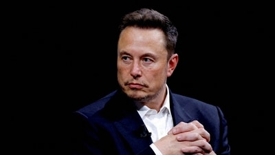 Elon Musk, CEO of SpaceX and Tesla and owner of X, formerly known as Twitter, attends a conference in Paris, France. (Reuters)