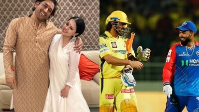 Sakshi dropped an Instagram post tagging both MS Dhoni and Rishabh Pant after DC vs CSK match Sakshi dropped an Instagram post tagging both MS Dhoni and Rishabh Pant after DC vs CSK match