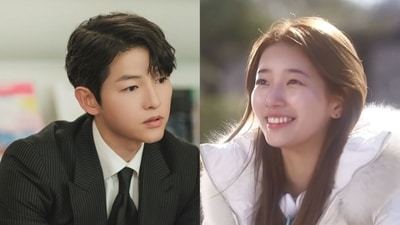 K-drama crossovers: Song Joong Ki reprises his Vincenzo role for Queen of Tears, just like Suzy stepped into her Dream High shoes for My Love From the Star. K-drama crossovers: Song Joong Ki reprises his Vincenzo role for Queen of Tears, just like Suzy stepped into her Dream High shoes for My Love From the Star.