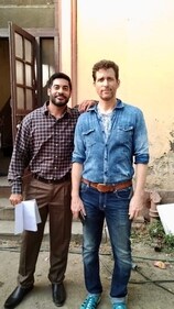 Sachin Bhatt and Edward Sonnenblick play a gay couple who adopts Chintu, an HIV positive child, from a rehabilitation centre. Bhatt plays a character who is also HIV positive. (Tushar Tyagi)