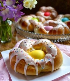 Pane di Pasqua (Instagram) Pane di Pasqua (Instagram)