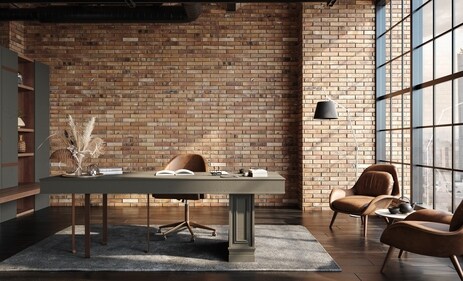 Go with exposed brick walls for that industrial feel (Shutterstock) Go with exposed brick walls for that industrial feel (Shutterstock)
