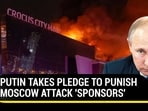 PUTIN TAKES PLEDGE TO PUNISH MOSCOW ATTACK 'SPONSORS' PUTIN TAKES PLEDGE TO PUNISH MOSCOW ATTACK 'SPONSORS'
