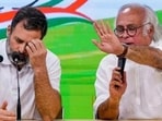 Congress leader Rahul Gandhi and Congress general secretary Jairam Ramesh (File Photo)