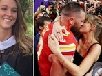 Kylie Kelce has opened up about Taylor Swift and Travis Kelce's ‘amazing’ romance (kykelce/Instagram, Photo by EZRA SHAW / GETTY IMAGES NORTH AMERICA / Getty Images via AFP)