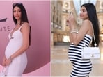 Alanna Panday shows off her baby bump in stylish bodycon dresses. Alanna Panday shows off her baby bump in stylish bodycon dresses.