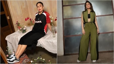 Kareena Kapoor reigns supreme when it comes to fashion and style. The OG diva knows how to set fashion trends like a pro, whether it's her low waist era or backless "poo" top trends. The gorgeous actress is quite active on social media and whenever she uploads a post, she makes sure to leave her fans swooning with her incredible fashion sense and stunning beauty. This time, Kareena ditched the pantsuits and trendy dresses for a comfortable yet stylish ensemble rocking the athleisure wear trend. Let's decode her chic look and get some fashion inspiration. (Instagram/@kareenakapoorkhan) Kareena Kapoor reigns supreme when it comes to fashion and style. The OG diva knows how to set fashion trends like a pro, whether it's her low waist era or backless "poo" top trends. The gorgeous actress is quite active on social media and whenever she uploads a post, she makes sure to leave her fans swooning with her incredible fashion sense and stunning beauty. This time, Kareena ditched the pantsuits and trendy dresses for a comfortable yet stylish ensemble rocking the athleisure wear trend. Let's decode her chic look and get some fashion inspiration. (Instagram/@kareenakapoorkhan)