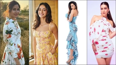 Embrace Bollywood chic this summer with our curated collection of floral dresses inspired by your favourite stars. (Instagram) Embrace Bollywood chic this summer with our curated collection of floral dresses inspired by your favourite stars. (Instagram)