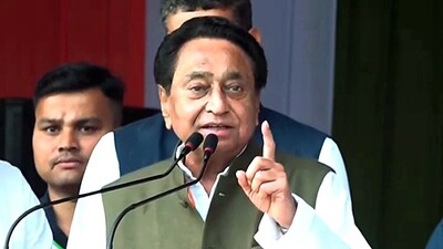 Former Madhya Pradesh CM and Congress leader Kamal Nath. (ANI file photo) Former Madhya Pradesh CM and Congress leader Kamal Nath. (ANI file photo)