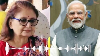 New Delhi, Mar 27 (ANI): Prime Minister Narendra Modi was reportedly in a telephonic conversation with Bharatiya Janata Party (BJP) candidate from Krishanagar Lok Sabha candidate Amrita Roy, on Wednesday. (ANI Photo) (ANI) New Delhi, Mar 27 (ANI): Prime Minister Narendra Modi was reportedly in a telephonic conversation with Bharatiya Janata Party (BJP) candidate from Krishanagar Lok Sabha candidate Amrita Roy, on Wednesday. (ANI Photo) (ANI)