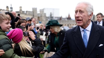 King Charles' aides have been criticised for letting him make a ‘very strange’ move and ‘ask for trouble’ during Easter Sunday (Hollie Adams/Pool Photo via AP (AP) King Charles' aides have been criticised for letting him make a ‘very strange’ move and ‘ask for trouble’ during Easter Sunday (Hollie Adams/Pool Photo via AP (AP)