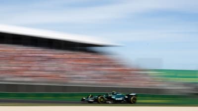 Aston Martin's Spanish driver Fernando Alonso competes during the Australian Formula One Grand Prix at Albert Park Circuit in Melbourne on March 24, 2024. (AFP) Aston Martin's Spanish driver Fernando Alonso competes during the Australian Formula One Grand Prix at Albert Park Circuit in Melbourne on March 24, 2024. (AFP)