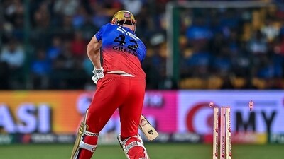 Mayank then cleaned up Cameron Green in his next and then dismissed Rajat Patidar in his final over. (AFP) Mayank then cleaned up Cameron Green in his next and then dismissed Rajat Patidar in his final over. (AFP)