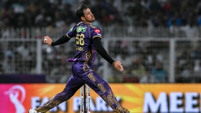 KKR spent ₹24.75 to sign Mitchell Starc in the IPL 2024 auction. (AFP) KKR spent ₹24.75 to sign Mitchell Starc in the IPL 2024 auction. (AFP)