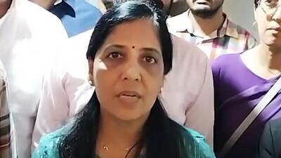Delhi chief minister Arvind Kejriwal's wife, Sunita Kejriwal. (ANI) Delhi chief minister Arvind Kejriwal's wife, Sunita Kejriwal. (ANI)
