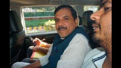 ED arrested Rajya Sabha MP Singh on October 4 last year. (PTI) ED arrested Rajya Sabha MP Singh on October 4 last year. (PTI)