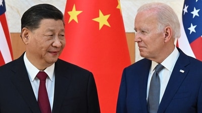 US President Joe Biden (R) and China's President Xi Jinping. (AFP) US President Joe Biden (R) and China's President Xi Jinping. (AFP)