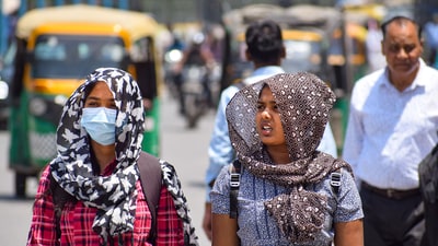 In major relief, the IMD predicted light rainfall over some parts of the state this weekend. (PTI) In major relief, the IMD predicted light rainfall over some parts of the state this weekend. (PTI)