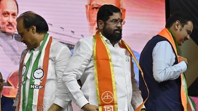 Many political leaders and their supporters are facing inconvenient moments praising old rivals after their party’s inclusion in Mahayuti or Maha Vikas Aghadi alliance. ((PIC FOR REPRESENTATION)) Many political leaders and their supporters are facing inconvenient moments praising old rivals after their party’s inclusion in Mahayuti or Maha Vikas Aghadi alliance. ((PIC FOR REPRESENTATION))