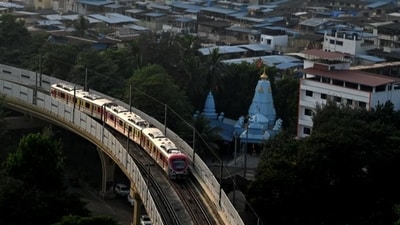 The three Mumbai Metro Rail Corporation Ltd contractors took over a plot of land for a casting yard at Wadala Truck Terminal. Representational Image. (Photo by Bachchan Kumar/ HT PHOTO) (HT PHOTO) The three Mumbai Metro Rail Corporation Ltd contractors took over a plot of land for a casting yard at Wadala Truck Terminal. Representational Image. (Photo by Bachchan Kumar/ HT PHOTO) (HT PHOTO)