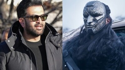 (L) Prithviraj Sukumaran, actor in a still from Bade Miyan Chote Miyan.