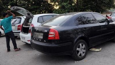 The Supreme Court, in a 2012 judgment, had banned the use of black film and tinted windows in all vehicles, following several reports of crimes against women inside such vehicles. (HT Archive) The Supreme Court, in a 2012 judgment, had banned the use of black film and tinted windows in all vehicles, following several reports of crimes against women inside such vehicles. (HT Archive)