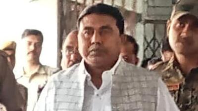 The TMC suspended Shahjahan and two local TMC leaders after they were arrested. (PTI) The TMC suspended Shahjahan and two local TMC leaders after they were arrested. (PTI)