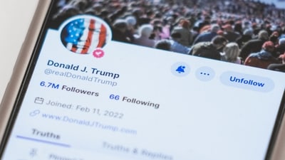 Trump's Truth Social reported a loss of $58m, leading to further decline of his stocks (AP) Trump's Truth Social reported a loss of $58m, leading to further decline of his stocks (AP)
