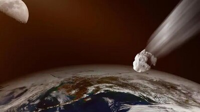 NASA keeps watch as four asteroids, including two 100-foot space rocks, approach Earth today. (Representative image) (Getty Images/iStockphoto) NASA keeps watch as four asteroids, including two 100-foot space rocks, approach Earth today. (Representative image) (Getty Images/iStockphoto)