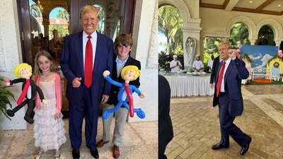 A thinner Donald Trump (Source: X) A thinner Donald Trump (Source: X)