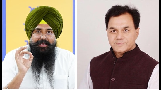 AAP state chief spokesperson Malvinder Singh Kang has been fielded from Anandpur Sahib, while ex-MLA Dr Raj Kumar Chabbewal, who joined the AAP from the Congress last month, is the party candidate from the Hoshiarpur (reserved) parliamentary constituency.
